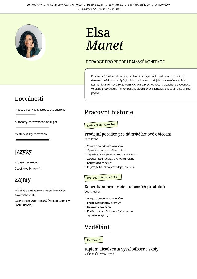 CV
