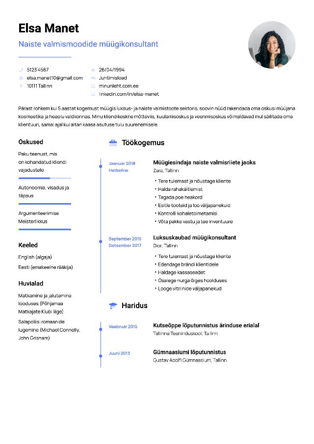 CV