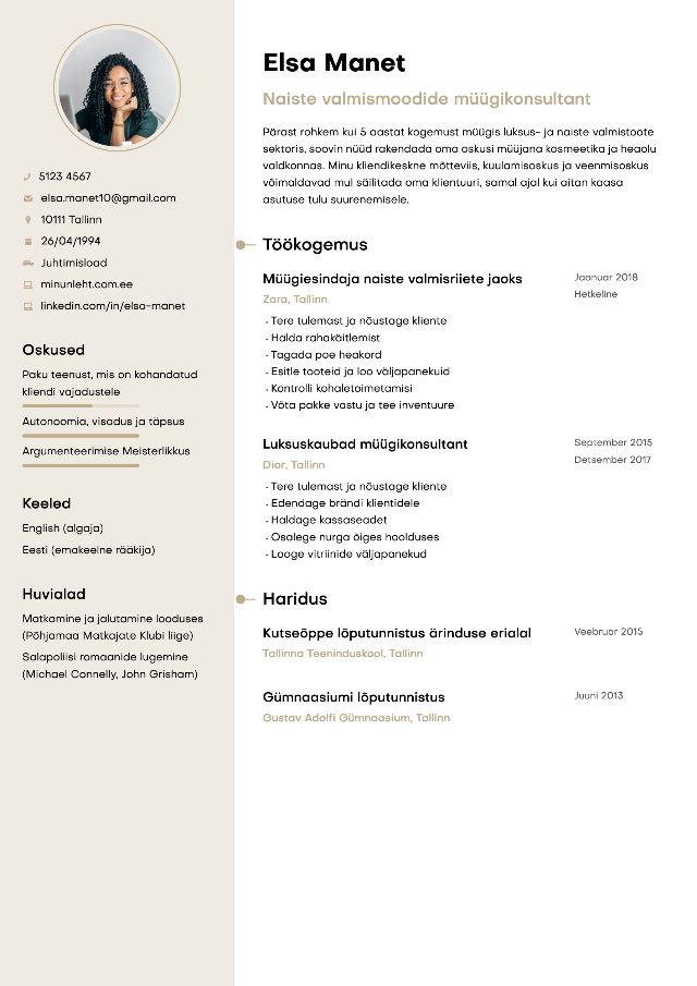 CV