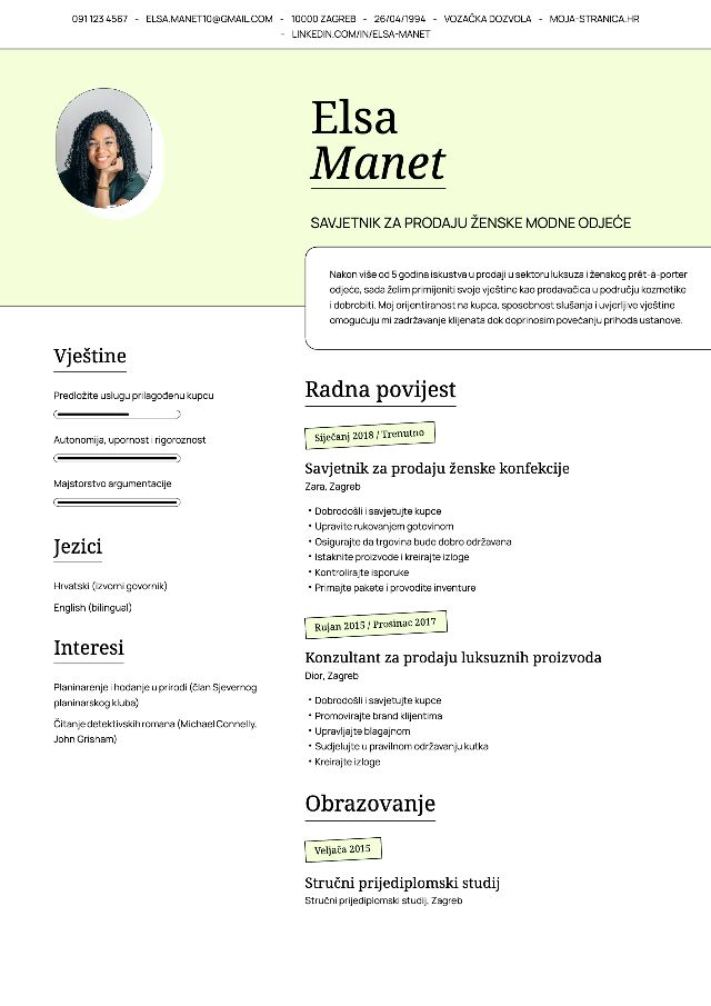 CV