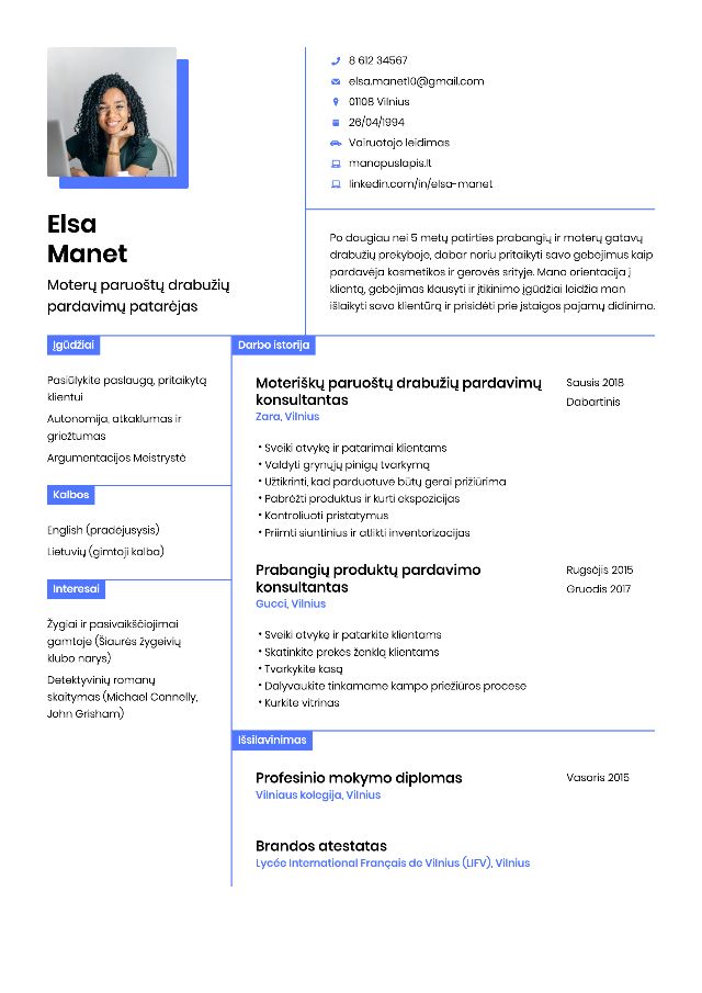 CV