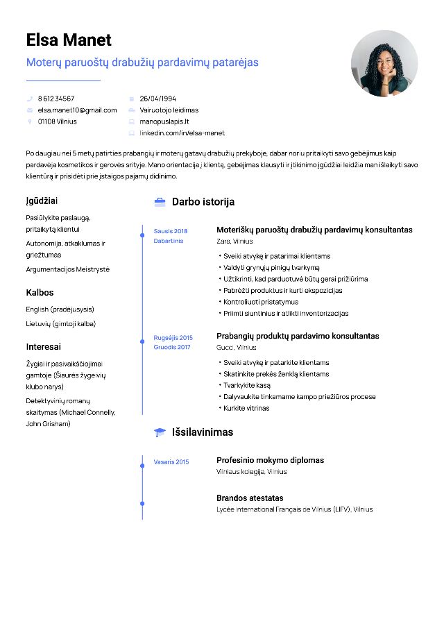 CV