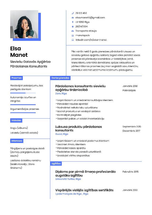 CV