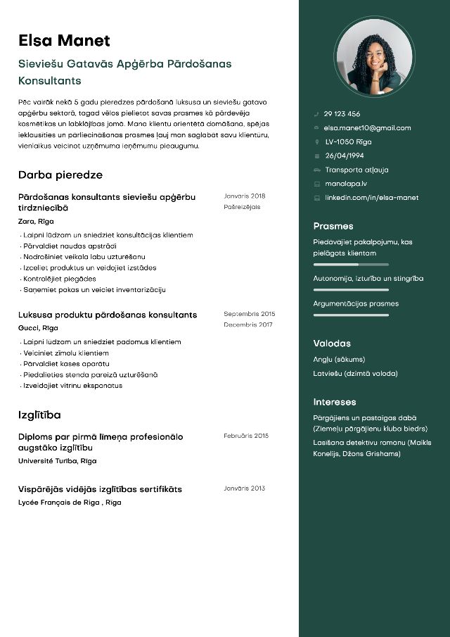 CV