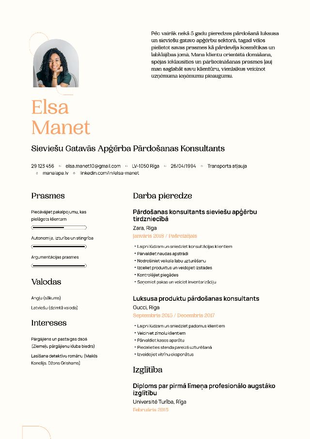CV