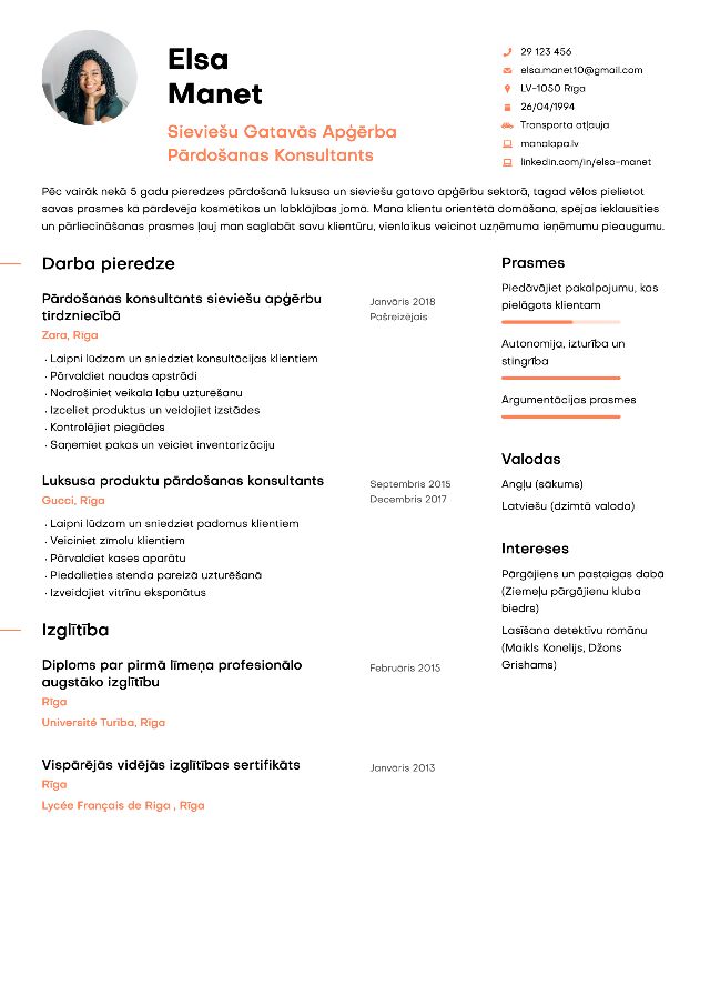 CV