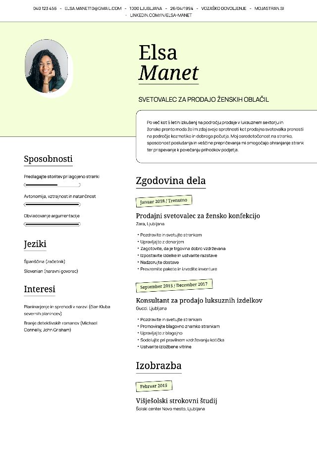 CV