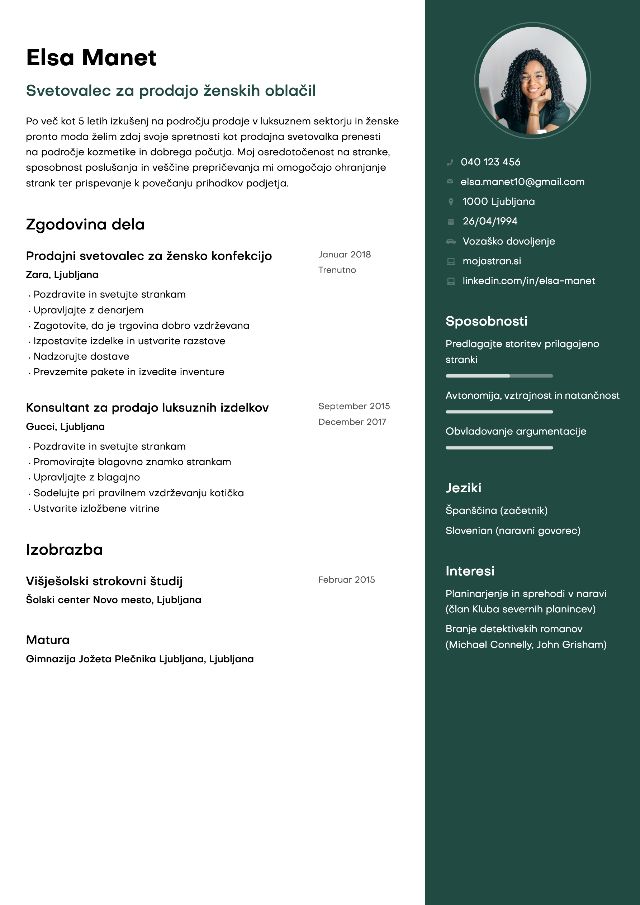 CV