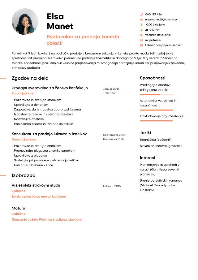 CV