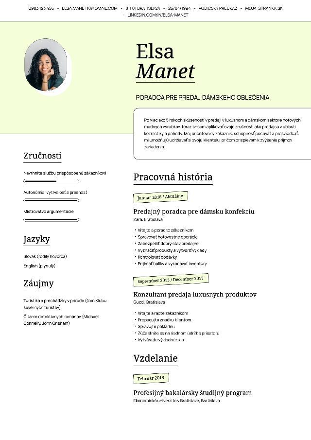 CV
